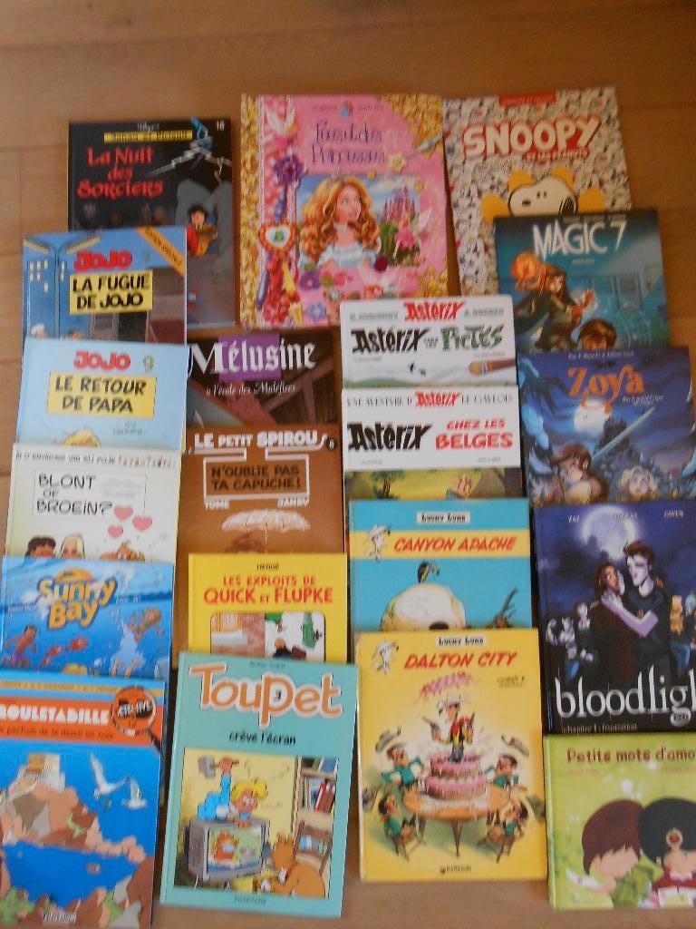 BD Asterix Jojo Lucky Luke Zoya Poje Melusine... 3 eur pièce, Livres, BD, Plusieurs BD, Enlèvement, Utilisé