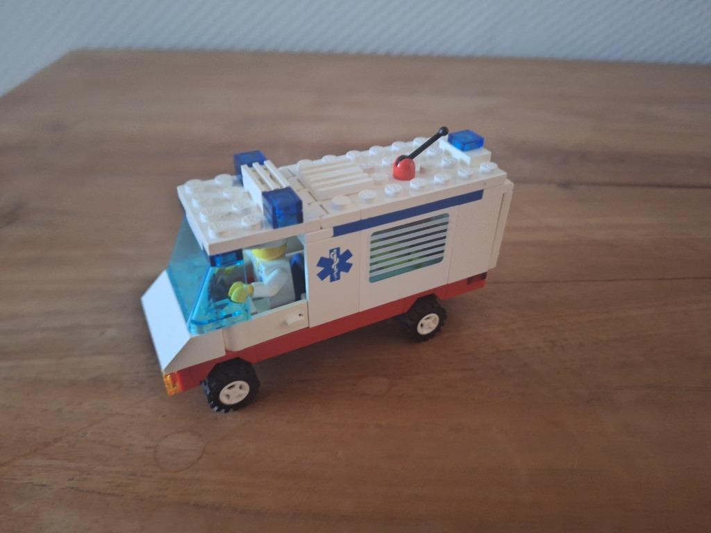 lego town ambulance 6666, Enlèvement ou Envoi, Utilisé, Ensemble complet, Lego