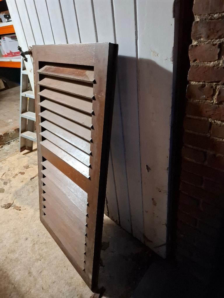Slagvenster, Brun, Enlèvement, Utilisé, Moins de 100 cm