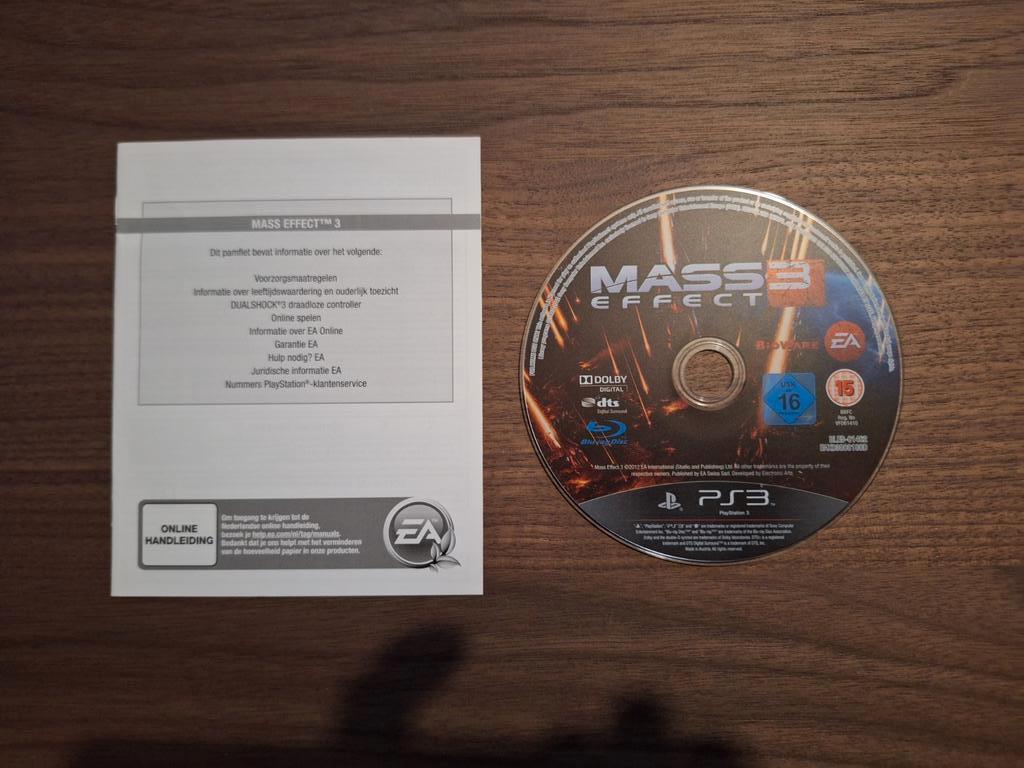Mass Effect 3 Playstation 3, Games en Spelcomputers, Games | Nintendo GameCube, Vanaf 18 jaar, 1 speler, Ophalen of Verzenden