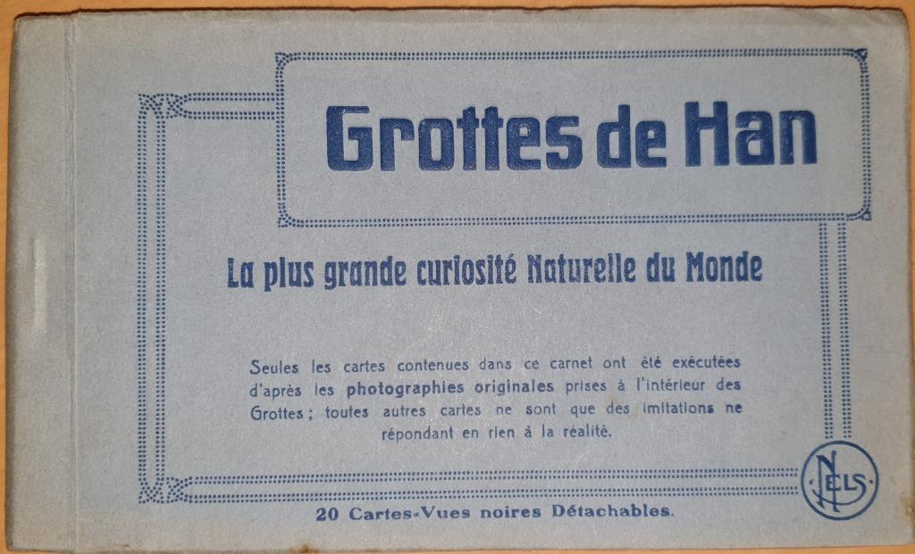 Grottes de Han, Enlèvement ou Envoi, 1940 à 1960, Non affranchie, Namur