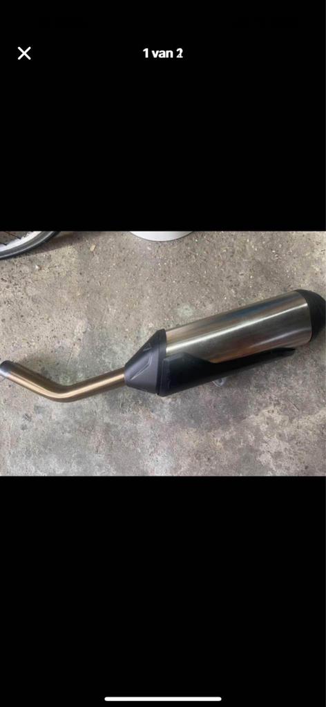 Truimph Tiger uitlaat NIEUW, Motoren, Particulier