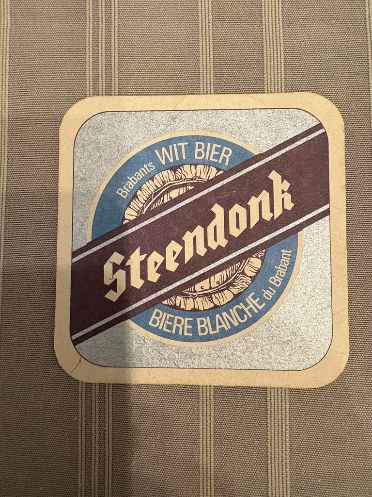 Tapis à bière foncé Old Stone, Enlèvement ou Envoi, Utilisé, Sous-bock