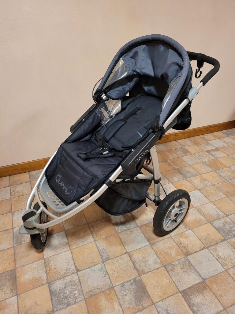 Buggy Quinny met voetenzak, Ophalen, Zo goed als nieuw, Quinny, Verstelbare rugleuning