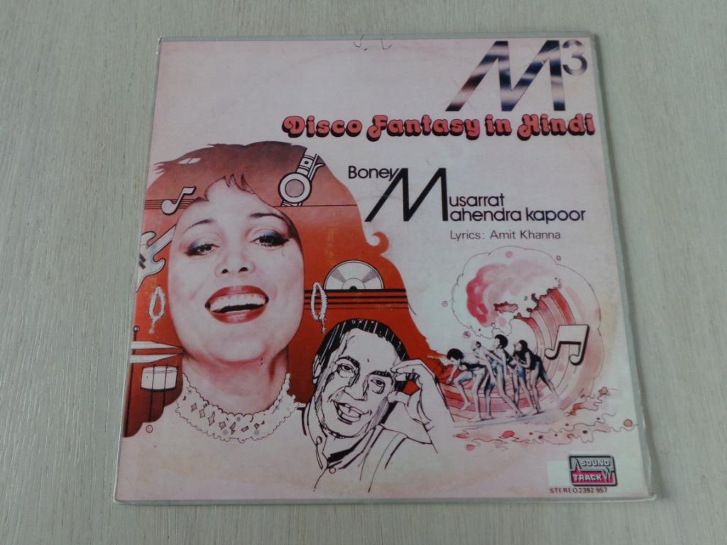 Musarrat  & Mahendra Kapoor – M3 Disco Fantasy In Hindi, Enlèvement ou Envoi, Utilisé, 12 pouces