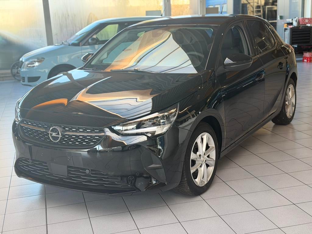 OPEL CORSA/1.2 TURBO ELEGANCE/ AUTOMAT/CAMERA 180°, Auto's, Stof, 1199 cc, Zwart, Electronic Stability Program (ESP)