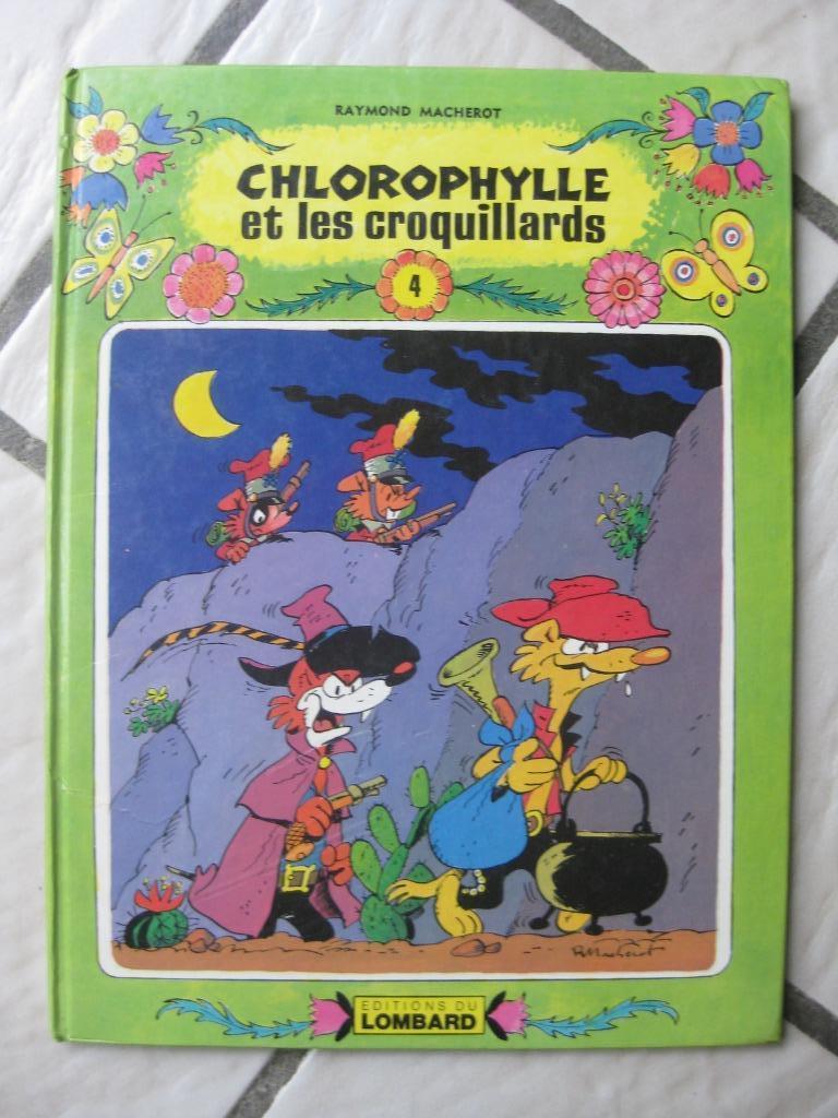 Chlorophylle et les Croquillards Ed.O 1980, Livres, Enlèvement ou Envoi, Une BD, Utilisé, Raymond Macherot