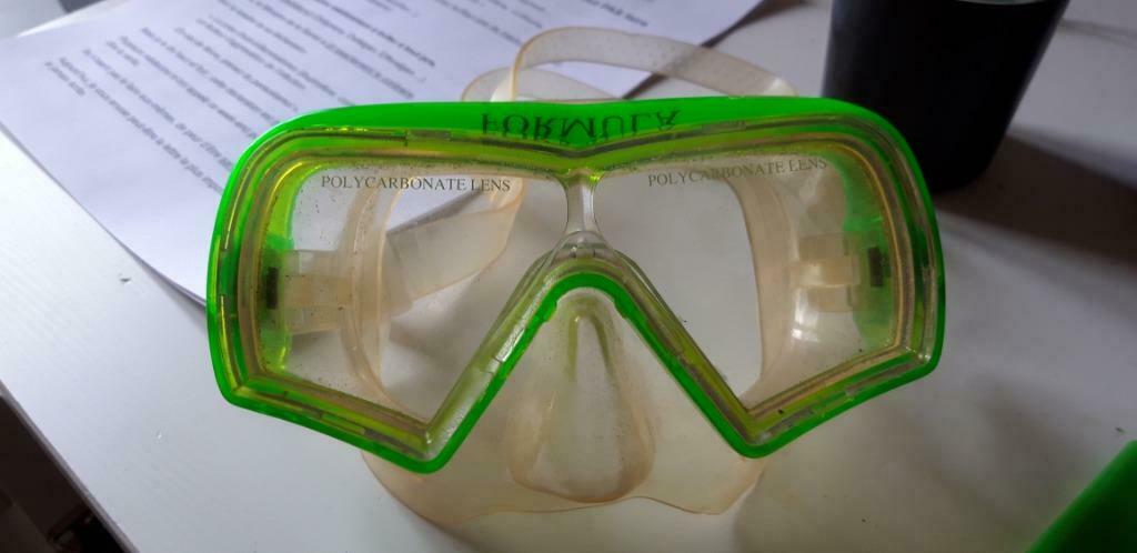 lunette de plongée, Sports nautiques & Bateaux, Plongée, Enlèvement, Utilisé, Lunettes de plongée ou Tuba