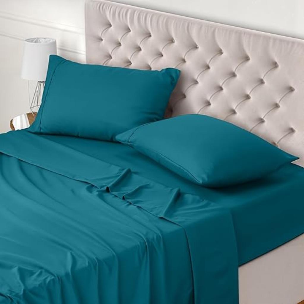 Utopia Bedding | Beddengoed | 180 x 200 | Nieuw, -, Utopia bedding, Verzenden, Blauw