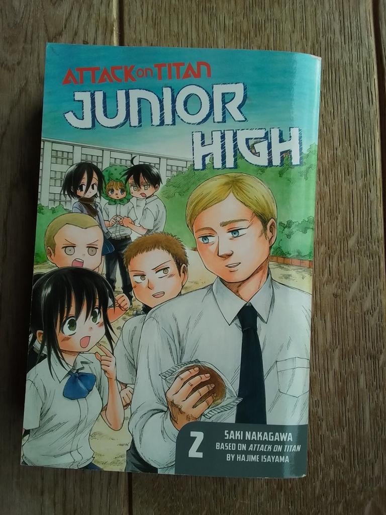 Attack on titan junior high 2  manga, Enlèvement ou Envoi