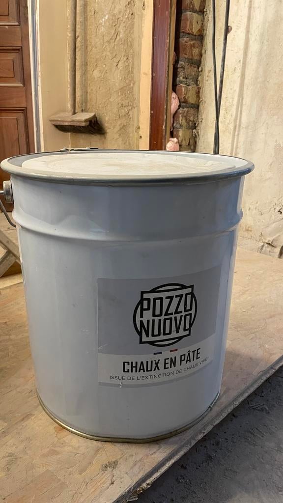 20l Chaux en pâte pour enduits fins, badigeons, Ophalen, Zo goed als nieuw