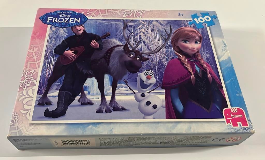 Frozen puzzel 100 stukken, Enlèvement, Comme neuf