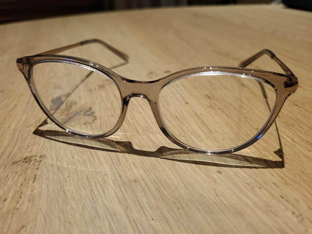 Lunettes de vue ARMANI EXCHANGE + verres AX 3078 100€, Autres marques, Gris, Enlèvement ou Envoi, Comme neuf