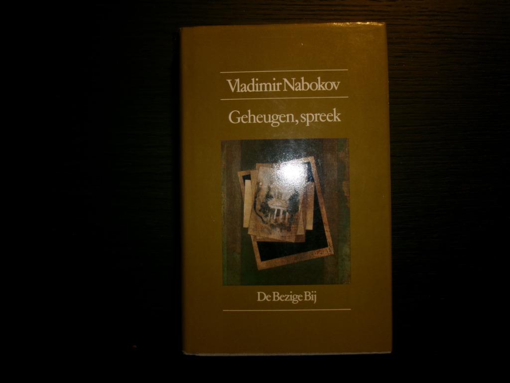 Geheugen, spreek   -Vladimir  Nabokov-, Boeken, Literatuur, Amerika, Ophalen of Verzenden