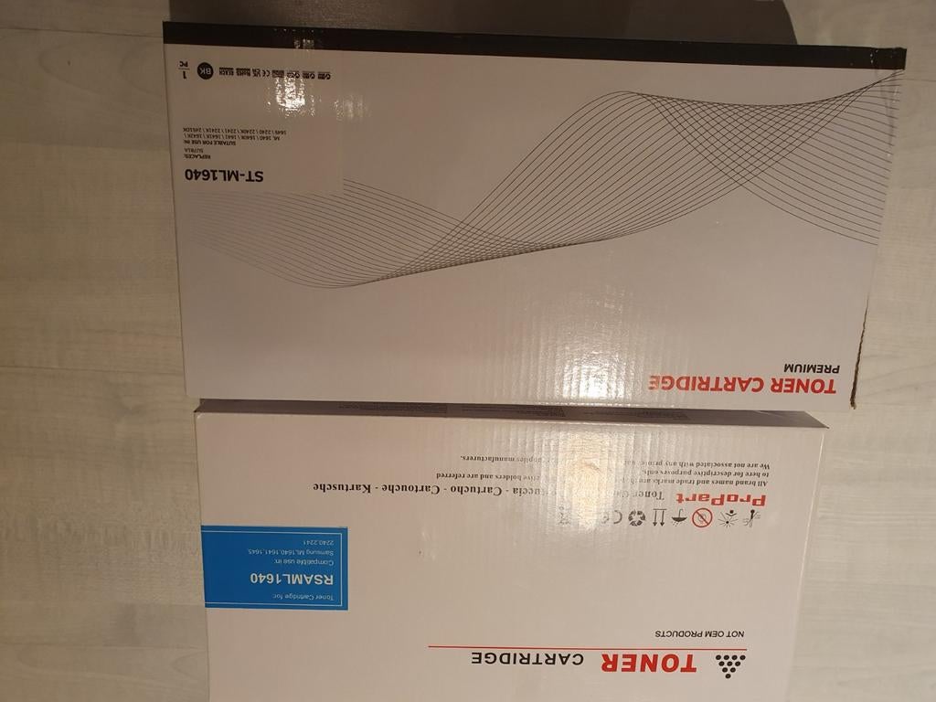 4cartridges -Toners (zwart) voor samsung laserprinter ML1640, Computers en Software, Ophalen, Nieuw, Toner, Zonder merk