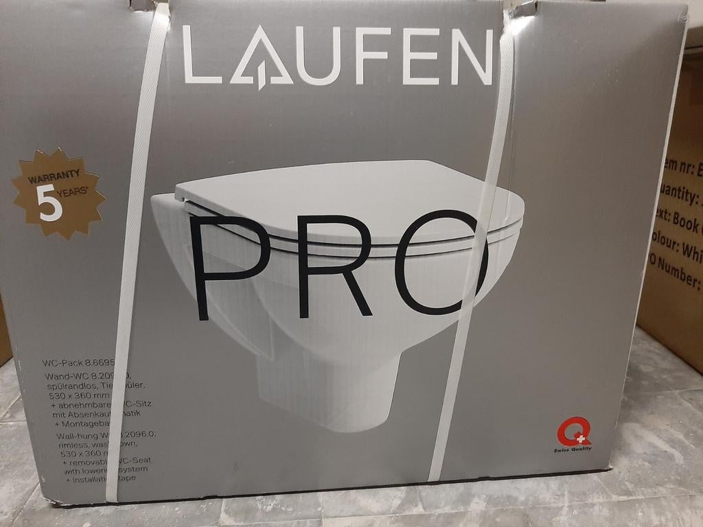 Hangtoilet Laufen Pro NOUVEAU, Enlèvement, Neuf, Chrome, Toilettes