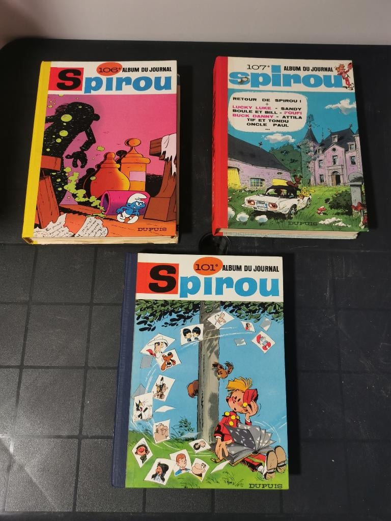 Magazine Spirou, Ophalen