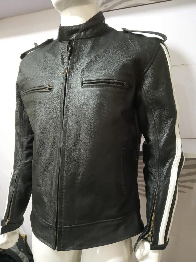 Blouson de moto veste moto en cuir neuf homologué CE neuf, Motos, Envoi, Neuf, avec ticket, Femmes, Manteau | cuir