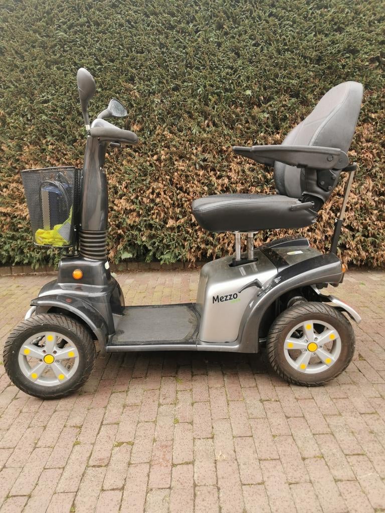 Trottinette Life&Mobility Mezzo 4 pour personnes handicapées, Enlèvement ou Envoi, Pliant, Comme neuf, Fauteuil roulant électrique