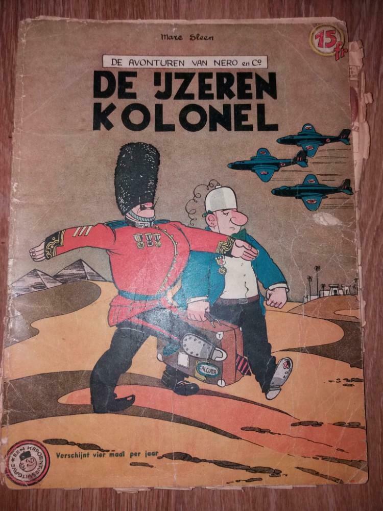 Nero De ijzeren kolonel, Boeken, Ophalen of Verzenden, Gelezen