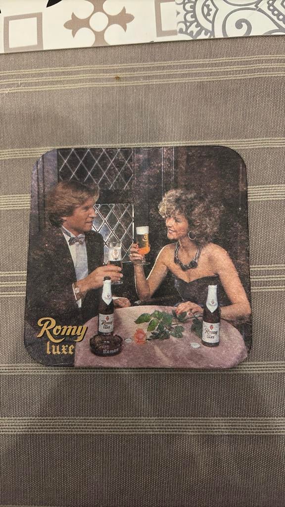 Tapis à bière Old Romy Luxe, Collections, Enlèvement ou Envoi, Neuf, Sous-bock
