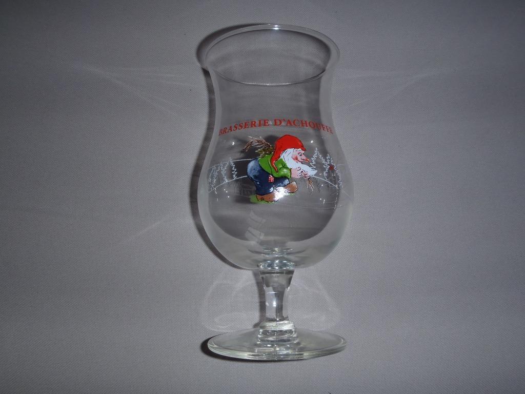 Bierglas - Brasserie d'Achouffe - 33cl, Verzamelen, Ophalen of Verzenden, Nieuw, Glas of Glazen