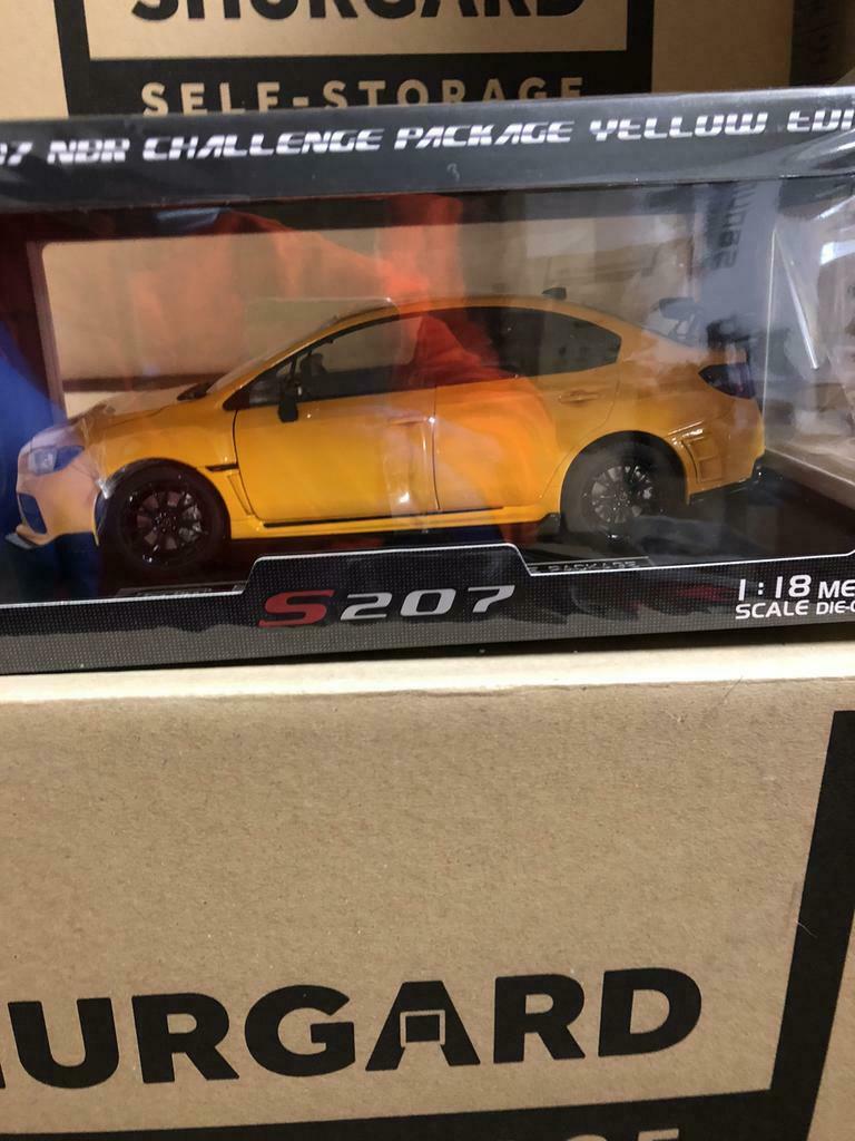 Subaru WRX Sti s207  1/18 nieuw, Ophalen, Nieuw, Overige merken