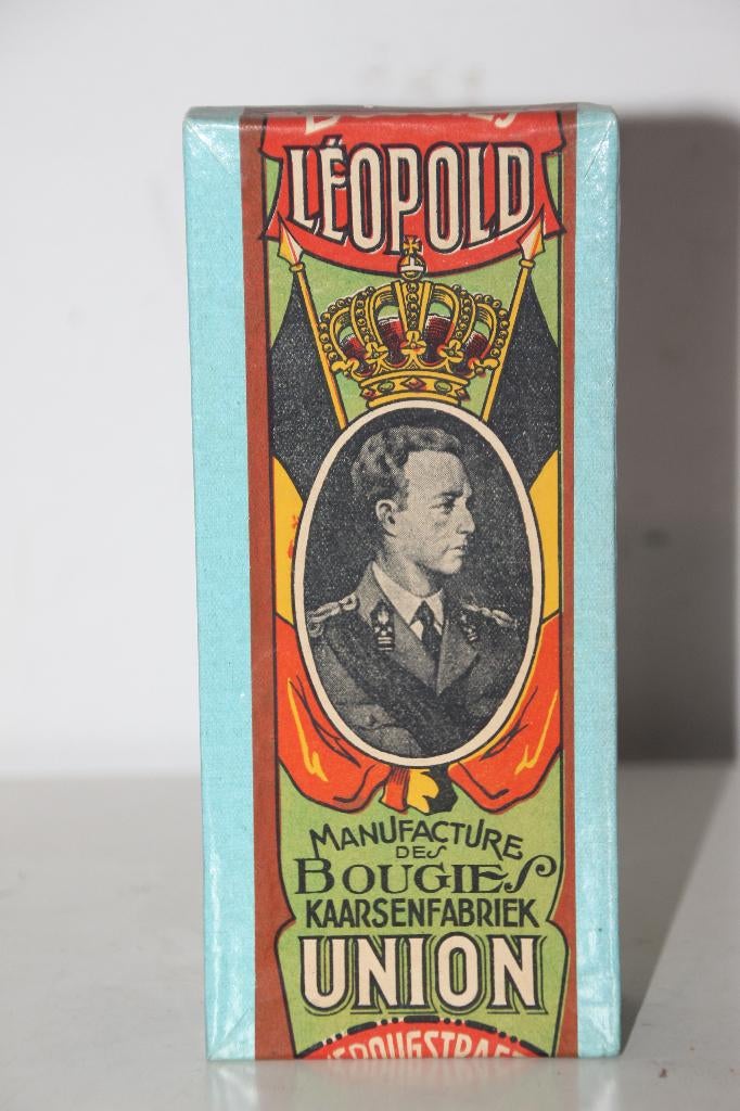 ABBL boite "Bougies Leopold", Collections, Objets militaires | Seconde Guerre mondiale, Envoi, Armée de terre, Autres types
