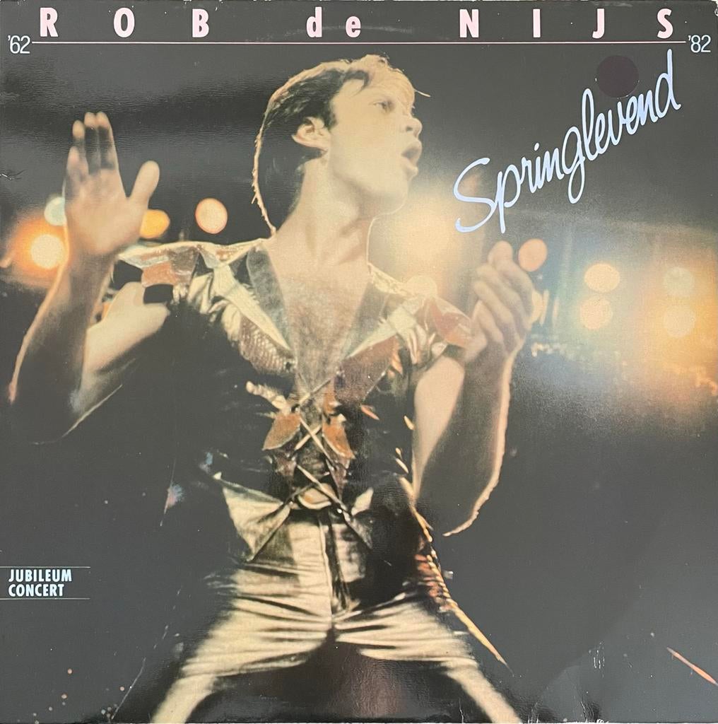LP Rob de Nijs - Springlevend, Ophalen of Verzenden, Gebruikt