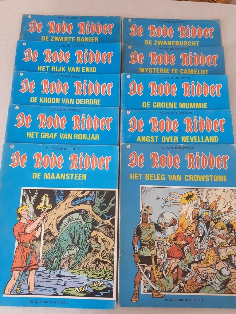 Réimprimez The Red Knight., Plusieurs BD, Enlèvement ou Envoi, Willy Vandersteen, Utilisé
