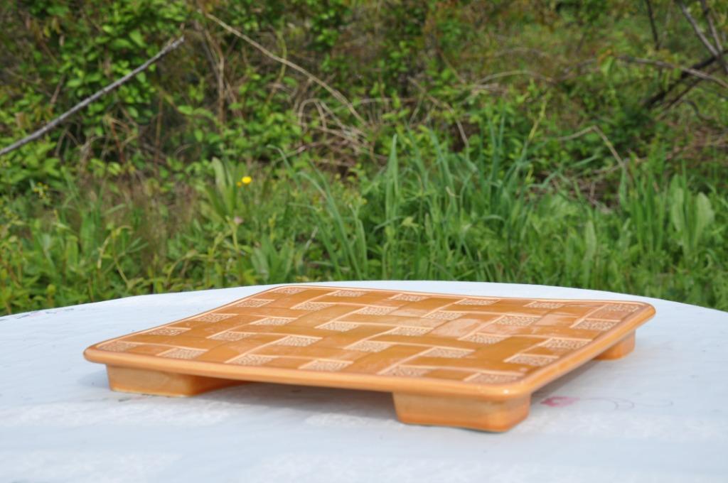 plat a fromage rectangulaire boch keralux, Antiquités & Art, Enlèvement ou Envoi