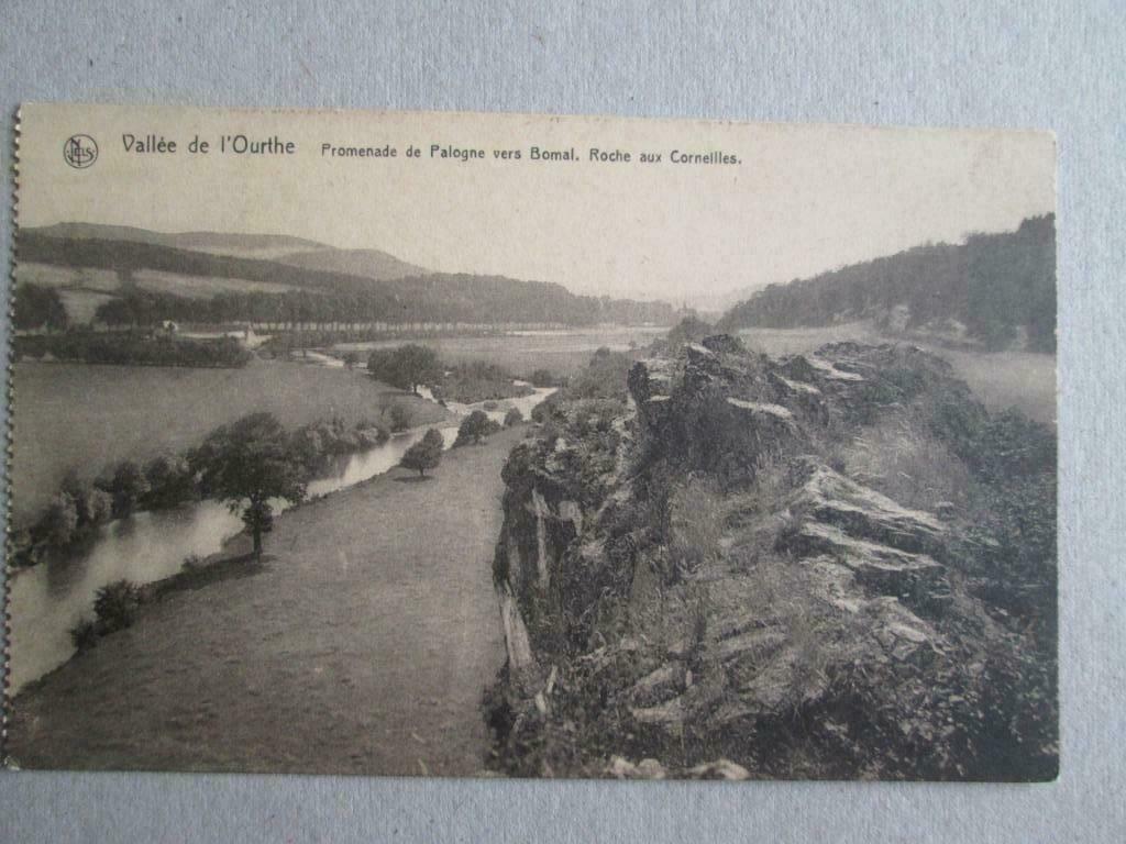 oude postkaart Bomal (Vallée de l'Ourthe), Envoi