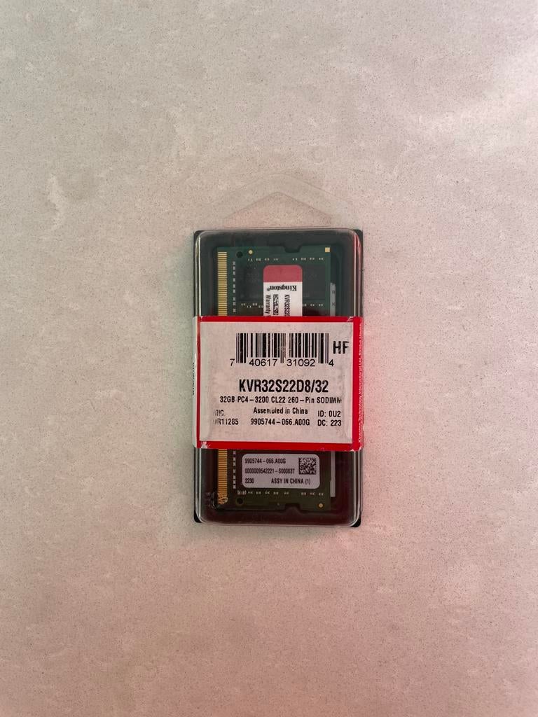ValueRAM de Kingston Technology, Neuf, 32 GB, Enlèvement ou Envoi, DDR4