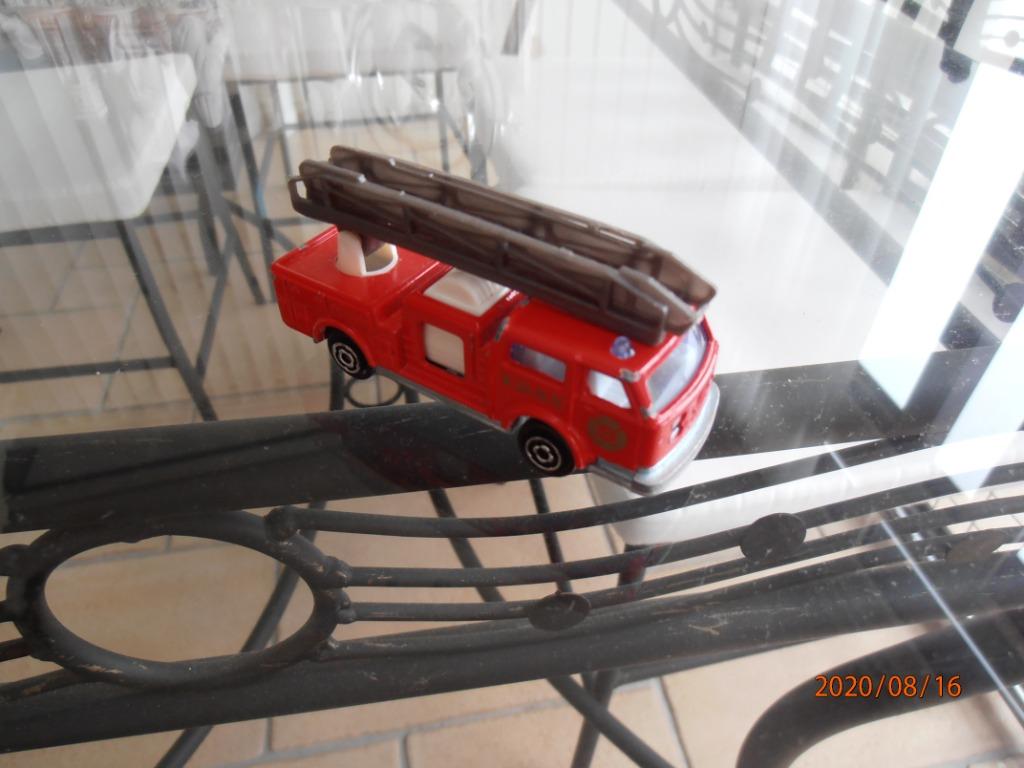 Camion miniature "Pompier" – Majorette 1/100 (ancien), Enlèvement ou Envoi, Utilisé, Bus ou Camion