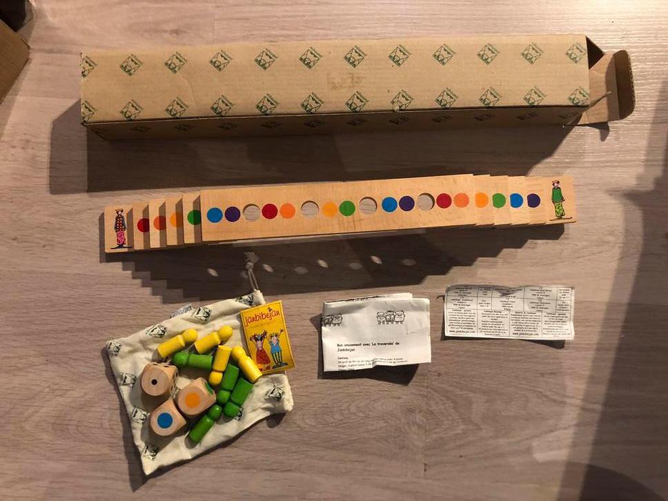 NIEUW houten speelgoed van Janbibejan-compleet & ongebruikt, Ophalen of Verzenden, Zo goed als nieuw, Overige typen