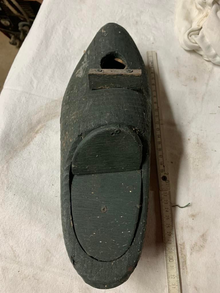 Origineel vogelnestje in houten klomp, Ophalen of Verzenden