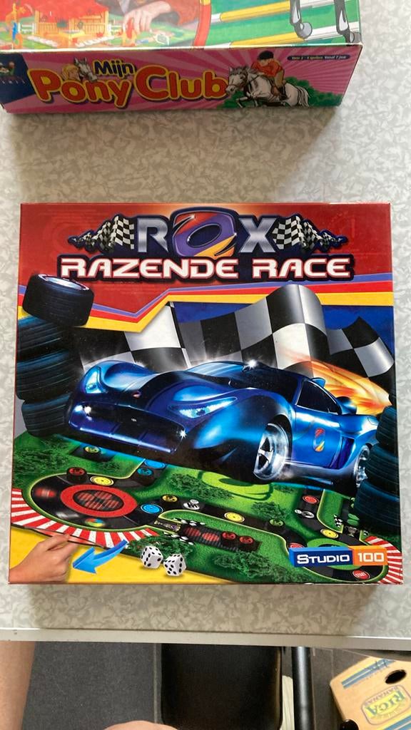 Spel Rox Razende race, Kinderen en Baby's, Ophalen of Verzenden, Zo goed als nieuw