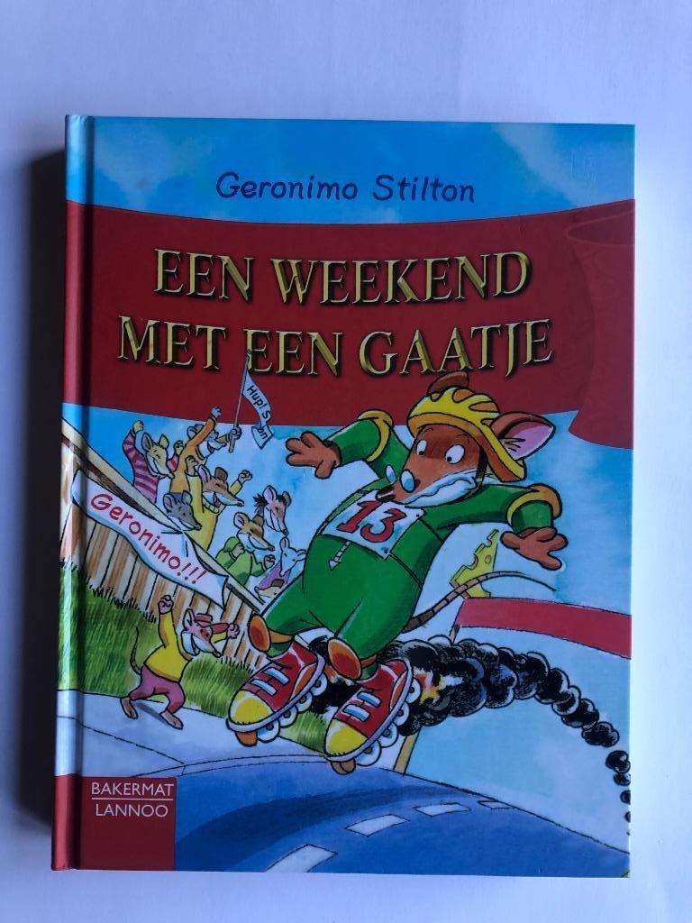 Leesboek: Geronimo Stilton (23): Een weekend met een gaatje, Boeken, Fictie algemeen, Geronimo Stilton, Ophalen of Verzenden, Zo goed als nieuw