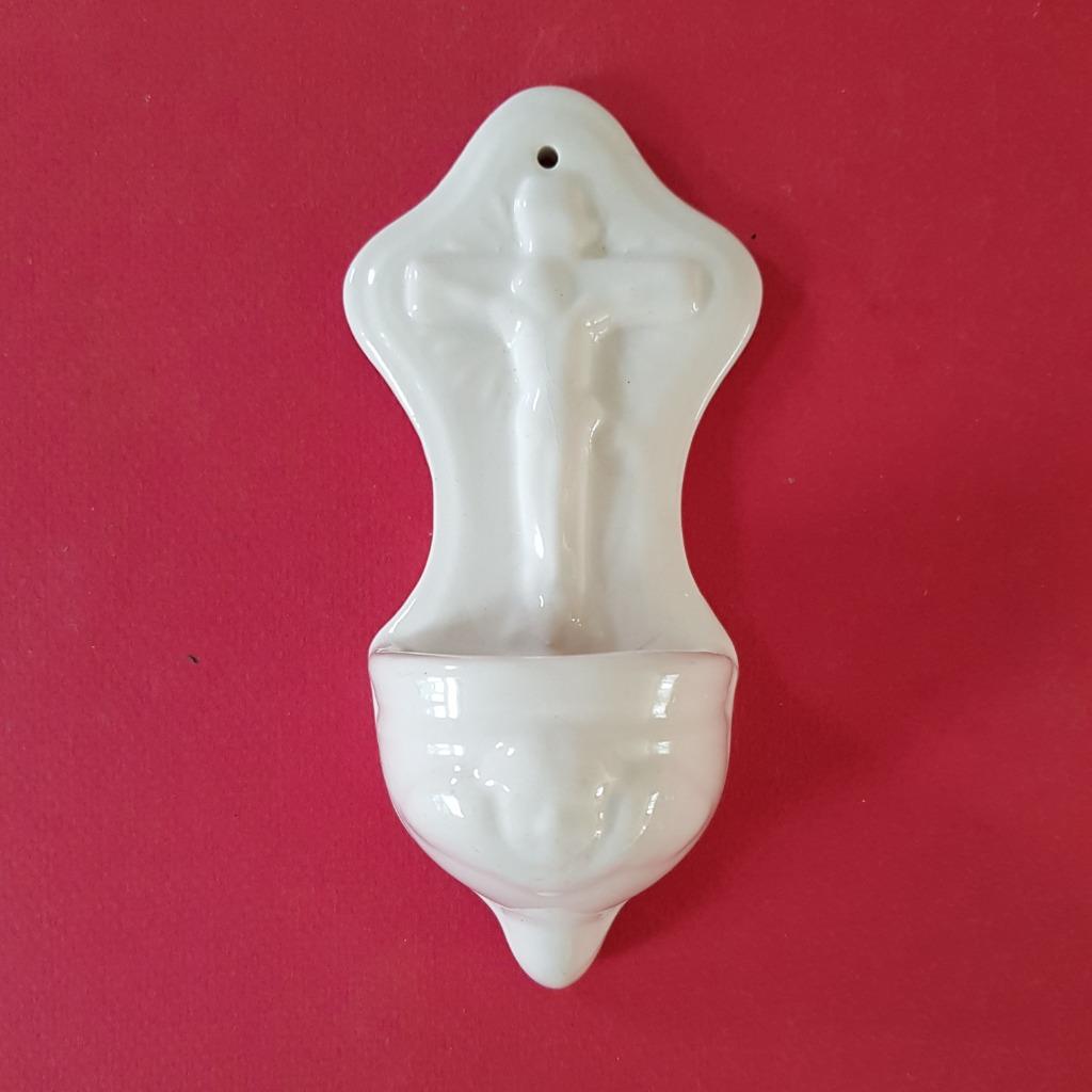 Wijwatervaatje in porselein., Antiek en Kunst, Verzenden