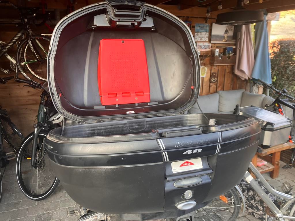 Kappa/Givi 49liter, Motoren, Ophalen, Gebruikt