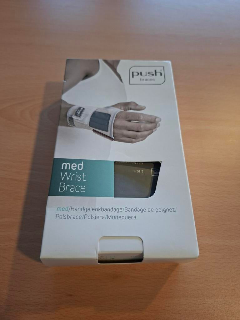 Linkerpolsbandage/Push med polsbeugel, Ophalen of Verzenden