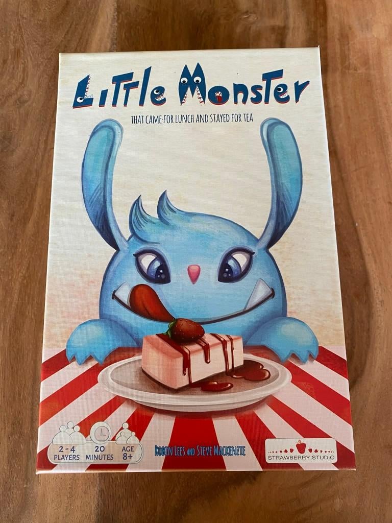 Spel 'Little monster that came for lunch and stayed for tea', Trois ou quatre joueurs, Enlèvement ou Envoi, Neuf, Strawberry Studio