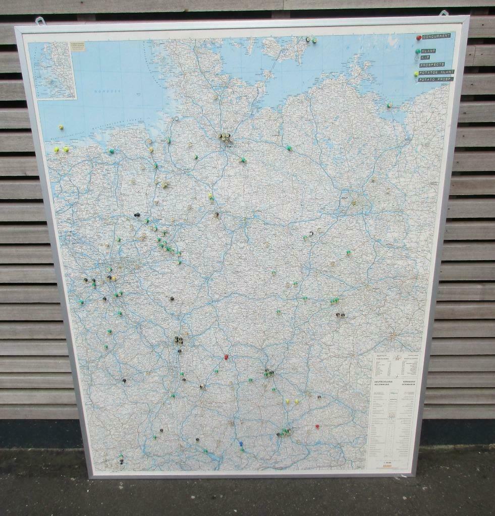 Landkaart Duitsland, Livres, Enlèvement, Allemagne, Carte géographique