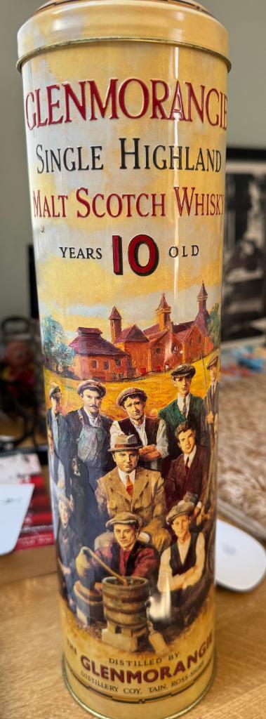 whisky : Glenmorangie koker, Verzamelen, Ophalen of Verzenden, Nieuw, Overige typen