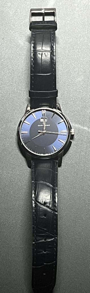 Montre Suisse Claude Bernard (verre en Saphir), Montre-bracelet, Autres marques, Enlèvement ou Envoi, Cuir