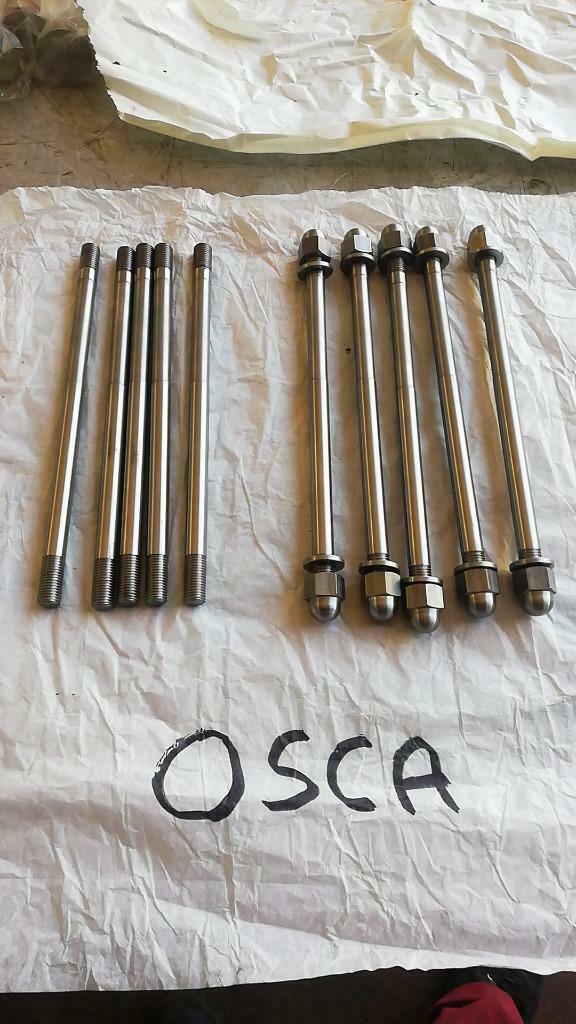Kit de goujons, écrous et rondelles pour moteur Osca, Autos : Pièces & Accessoires, Enlèvement ou Envoi, Neuf, Fiat