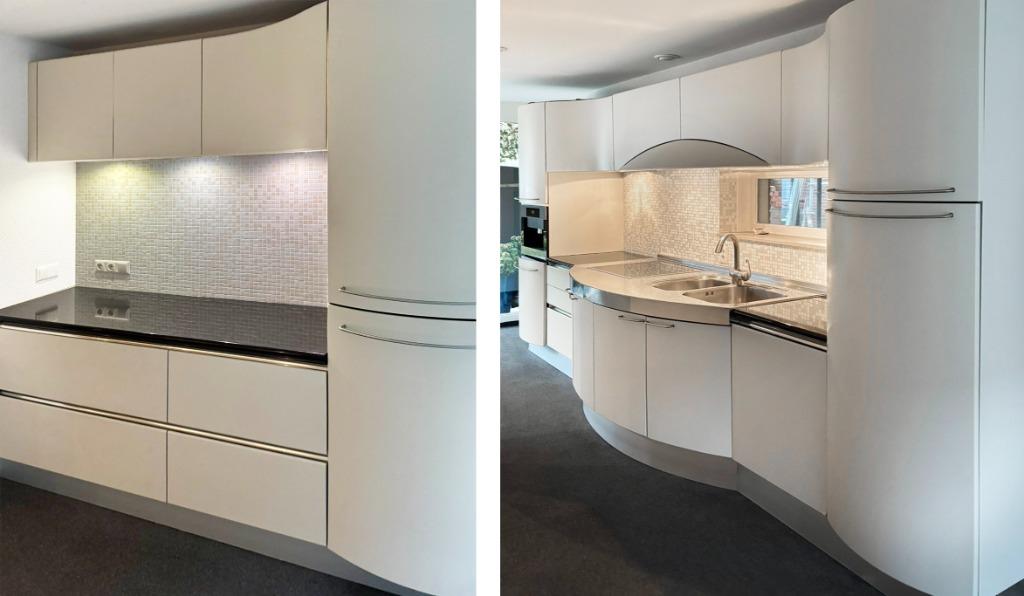 Luxe Italiaanse design (Ferrari) keuken Snaidero Pininfanina, Ophalen, Gebruikt, Crème, Graniet of Steen