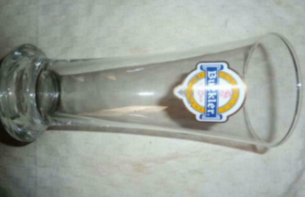 # bier glas BUCKLER fluitje 0,25L, Ophalen of Verzenden, Nieuw, Bierglas