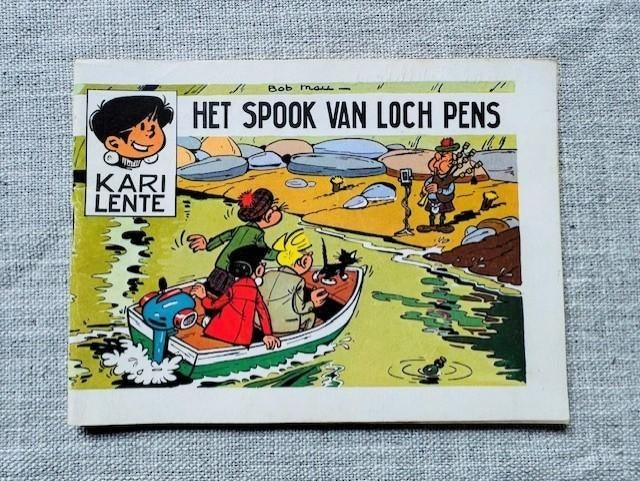 Kari Lente - spook van Loch Pens KNORR, Eén stripboek, Ophalen of Verzenden, Gelezen
