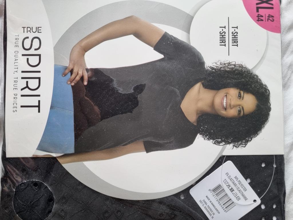 Nieuw . T-shirt met motief maat XL 42 / 44, Kleding | Dames, Zwart, Maat 42/44 (L), Nieuw, Ophalen of Verzenden